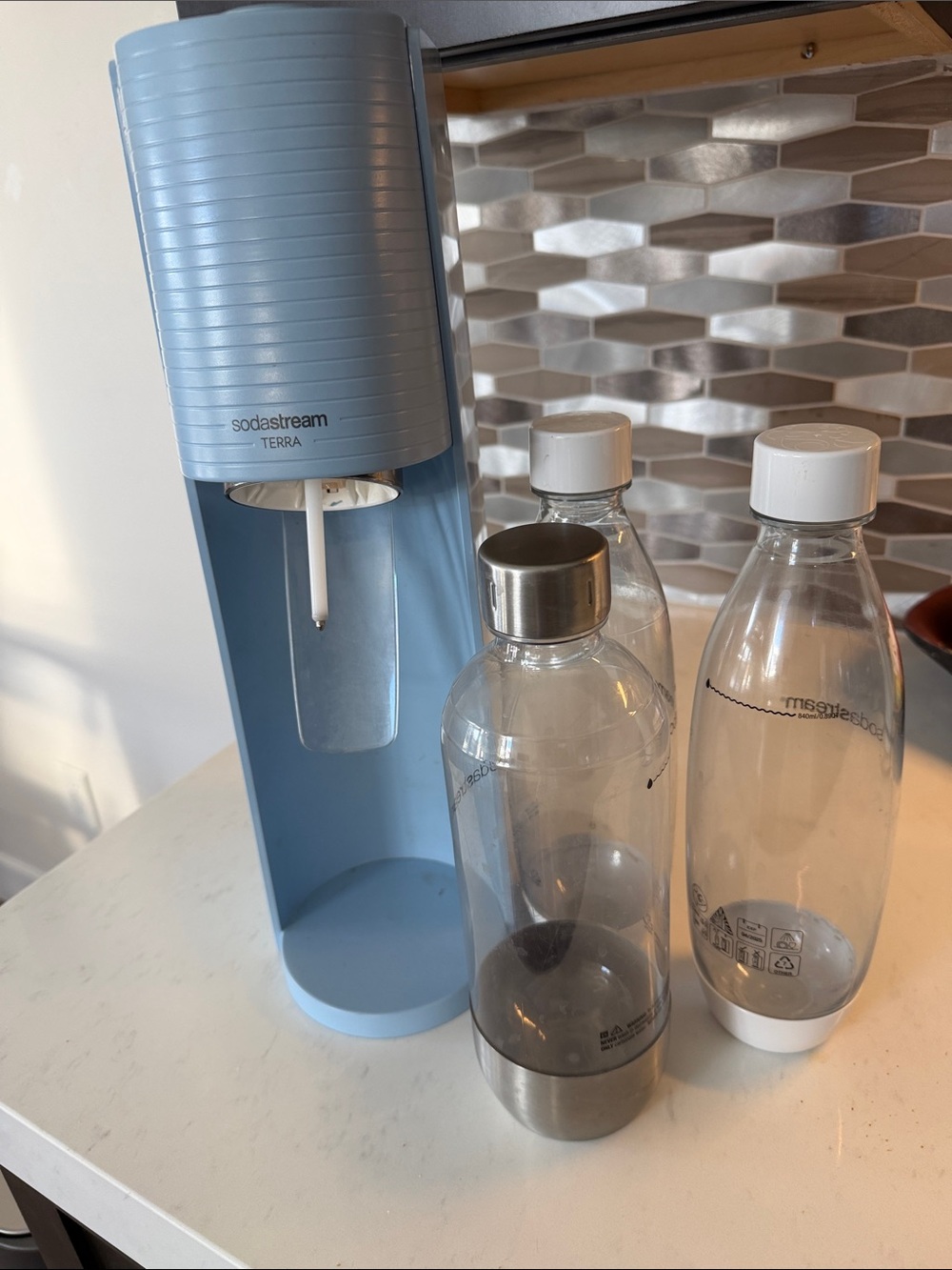 Terra Sparkling Water Sodastream - Blue